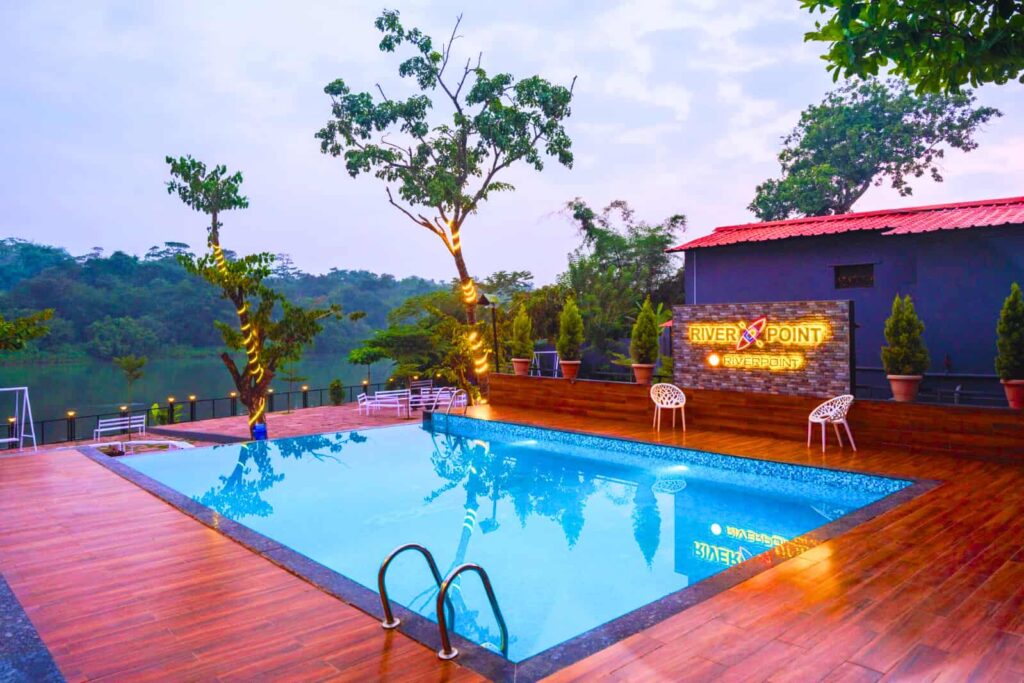 dandeli resorts with swimming pool